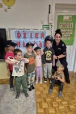 Policja z wizytą w naszym Przedszkolu